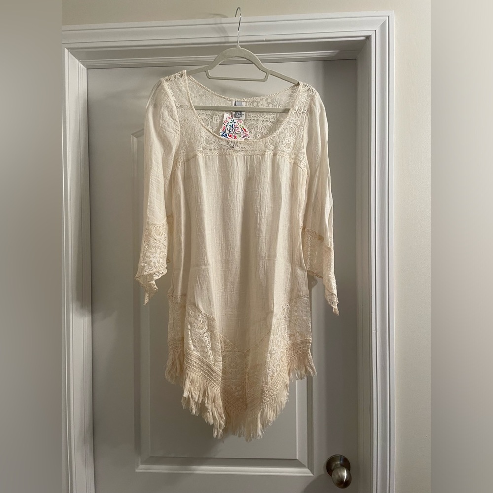 Becca Swim coverup size small NWT